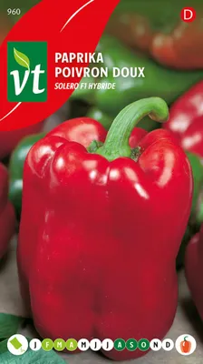 Image de Paprika Astri Red Graines - Environ 0,15 g | VT_960