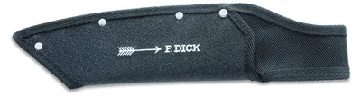 Messer-Scheide für Kochmesser, rutschfest, schwarz, 32 cm