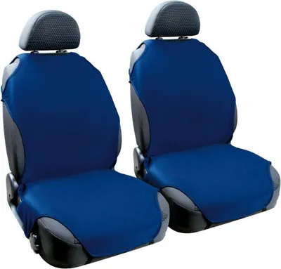Immagine prodotto di Lampa T-Shirt coppia di coprisedili elasticizzati blu