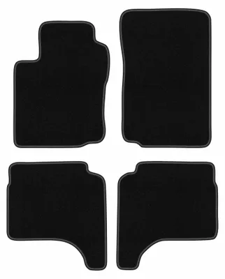 Obrázok produktu pre Plstené autokoberce pre: Suzuki Grand Vitara I 1998-2005 (SUV) – sada 4 ks, čierne, na mieru – Wielganizator BASIC