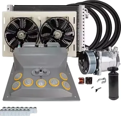 Obrázek produktu pro Univerzální klimatizační sada, chladicí výkon 22000 BTU, odolný hliníkový výměník tepla, 8PK-24V