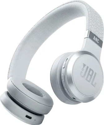 Produktbild von JBL LIVE 460 NC Przewodowe i bezprzewodowe słuchawki na pałąku USB Type-C Bluetooth Biały