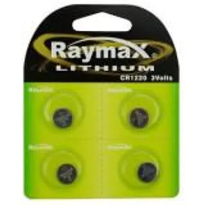 Obrázok produktu pre Batérie RAYMAX CR1220 3V - 4ks