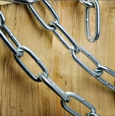 Produktbild von STAHLKETTE LANGGLIEDRIG 2mm 50 Meter Rundstahlkette verzinkt Kette Meterware GR5 Zierkette Deko Gliederkette