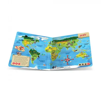 Obrázok produktu pre Kouzelné čtení Kniha Atlas světa