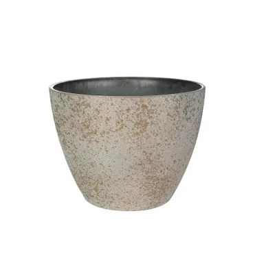 Produktbild von Blumentopf NOVA CONCRETE gold, 22 x 17 cm