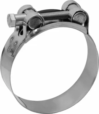 Produktbild von Edelstahl Gelenkbolzenschelle Schlauchschelle Bandschelle Rohrschelle Schelle 2A Edelstahl V2A 68-73mm