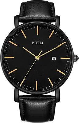 Produktbild von Elegante nordische Herrenuhr Klassisches Design Komfortables Mesh-Armband Datumsanzeige Quarzwerk Wasserdicht 30m Geschenkbereit