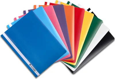 Produktbild von Oxford Schnellhefter, DIN A4, PP, 10er Pack Farbmix