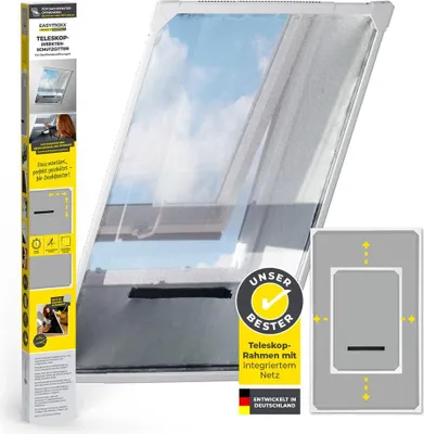 Produktbild von EASYmaxx Insect Protect Teleskop-Insektenschutzgitter für Dachfenster