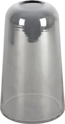 Produktbild von BURI Glasvase grau blau Blumenvase Kugelvase Dekovase Vase Tischdeko Wohnaccessior