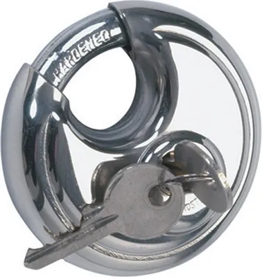 Produktbild von ToolTech Rundschloss 70mm + 2 Schlüssel