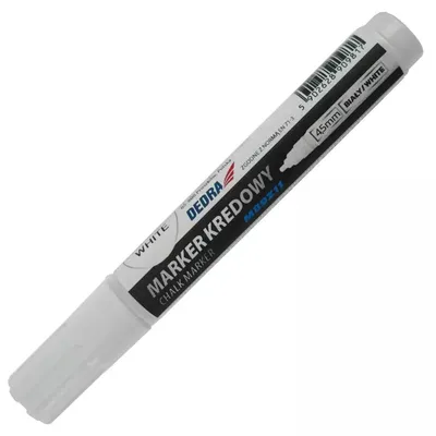 Zdjęcie produktu dla Marker Kredowy Biały,12Szt W Tubie