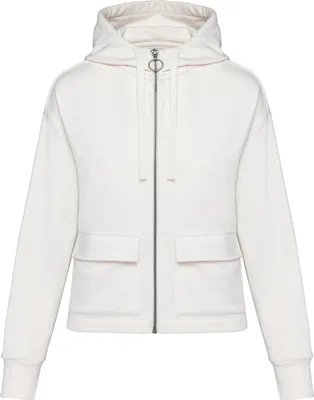 Produktbild von Native Spirit Umweltfreundliches Damen-Kapuzensweatshirt aus French Terry mit Reißverschluss