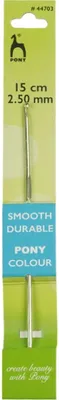 Obrázok produktu pre Háčik – 2,5 mm / dĺžka 15 cm – strieborný