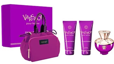 Obrázok produktu pre Versace Dylan Purple Eau De Parfum Spray 100ml Set 4 Artikel