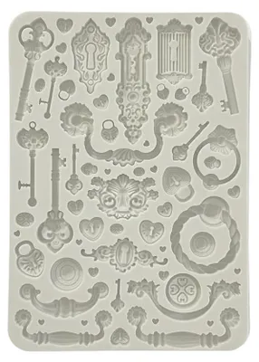 Produktbild von STAMPERIA SILIKONFORM Mold Abformen Gießen Mould, Golden harmony Möbelzubehör