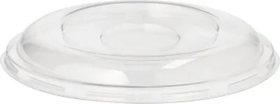 Image de 50 couvercles de dôme, R-PET rond Ø 15,5 cm - 2,5 cm clair