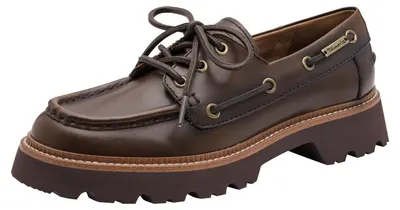 Zdjęcie produktu dla Tamaris, damskie buty sznurowane, skóra, kolor brązowy, rozmiar 37 EU