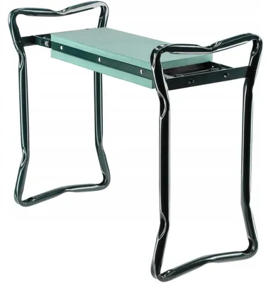 Produktbild von Gartenhocker - Klapphocker 2-in-1 - Tragbarer Klappstuhl für Garten, Balkon und Camping