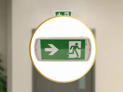 Obrázek produktu pro LED nouzové svítidlo 2W / 3 hodiny / IP65 - LEL103 - 26,9 cm
