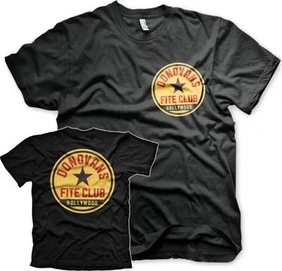 Produktbild von Donovans Fite Club T-Shirt - X-Large - Black