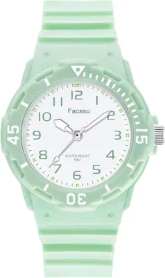 Produktbild von Kinderuhr für Jungen Mädchen,50M wasserdichte Quarzuhr, Weiches Armband,leicht lesbare Uhr für Kleinkinder Lernen die Uhrzeit im Alter von 4–12 Jahren