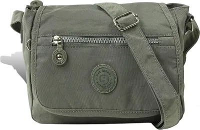 Produktbild von Bag Street Nylon Umhängetasche grau Damen Tasche D2OTJ201K