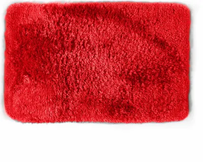 Produktbild von Spirella Badteppich - Hochflor - rot - 40 x 60 cm