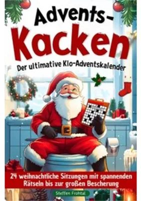 Obrázok produktu pre Advents-Kacken: Der ultimative Klo-Adventskalender | 24 weihnachtliche Sitzungen mit spannenden Rätseln bis zur großen Bescherung