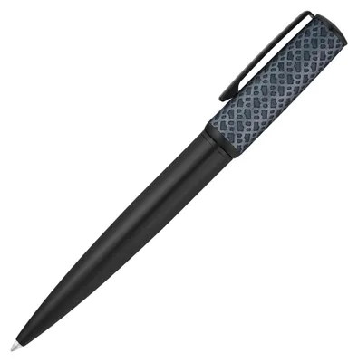 Imagen del producto de HUGO BOSS. Bolígrafo "Arche" con monograma, en color  y azul marino