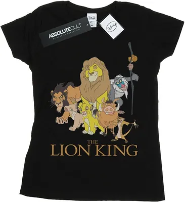 Produktbild von Disney - "The Lion King" T-Shirt für Damen BI25023 (L) (Schwarz)