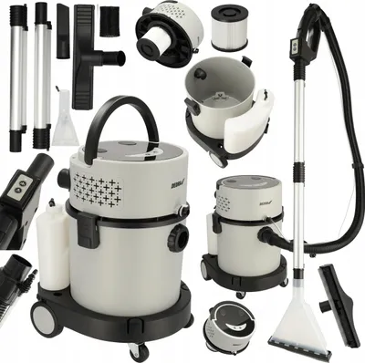Produktbild von Industrie Staubsauger Dedra 1200W Nass Trocken Teppichreinigung Hepa-Filter