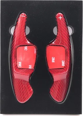 Produktbild von Onwomania Schaltwippen Dsg Shift Paddle für Golf 7 (No GTI R GTD) TRock Beetle Arteon  Carbon Style Fiberglas