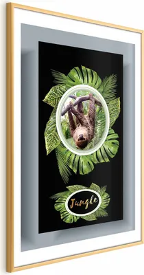 Produktbild von Posterpapier Poster - Sloth 40x60 cm Tiere g-C-0121-ao-a