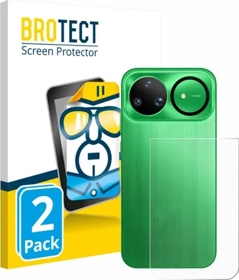 Produktbild von 2x Für Huawei Nova 15 Ultra (Rückseite) Schutzfolie BROTECT Displayschutz Display Schutz Folie Klar Transparent