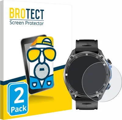 Produktbild von 2x BROTECT Schutzfolie für Rogbid GeoX1 1.43" Displayschutz Displayschutzfolie Folie Matt Entspiegelungsfolie