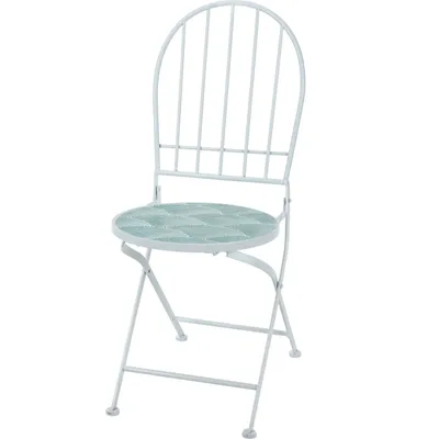 Image de Chaise de balcon décorative, 38 x 38 x 90 cm