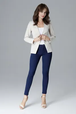 Zdjęcie produktu dla Lenitif Damska kurtka casual Rayla L022 beżowy XL