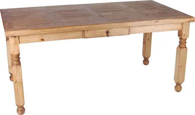 Produktbild von MiaMöbel Esstisch Mexico Möbel 170x90 cm Landhausstil Massivholz Pinie Honig