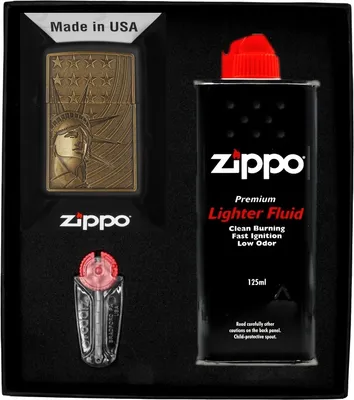 Produktbild von ZIPPO LIBERTY & FLAG Feuerzeug Geschenkset Nr. 1