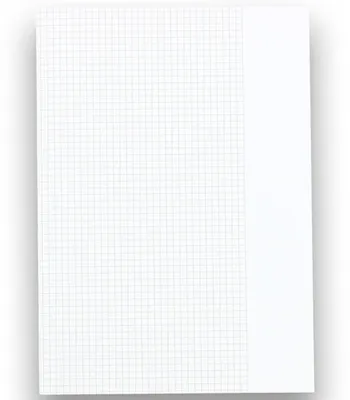 Produktbild von Landré® 100050623 Kanzleipapier - gefalzt A3 auf A4, 250 Bogen, 80g/qm, 5 mm kariert, weißer Rand(P)