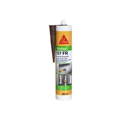 Produktbild von Acryl-Dichtstoff für die Fassade - SIKA SikaSeal 107 Dichtungen und Risse - Mahagoni - 300ml