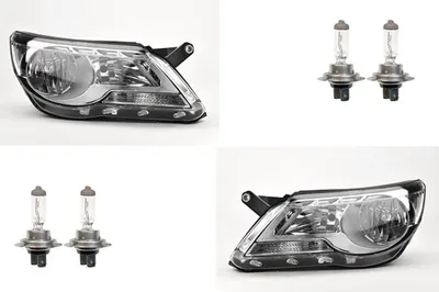 Produktbild von Scheinwerfer passend für VW Tiguan 5N 07- 11 mit H7 H7 Satz Links Rechts 5N1941031AB 5N1941031R 5N1941031P 5N1941032AB 5N1941032R 5N194 Johns