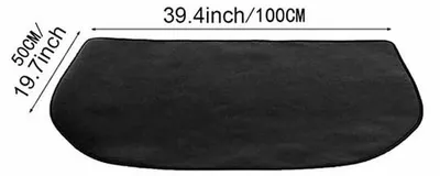 Obrázek produktu pro Žáruvzdorná podložka, 50 x 100 cm, voděodolná, do krbu, na kachle, na gril
