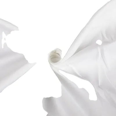 Image de Fond, Matériel de mousseline de qualité supérieure, Grande taille, Tissu blanc uniquement, 6000X3000 MM