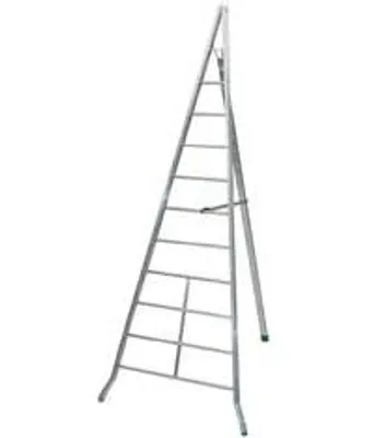 Immagine prodotto di Scala Triangolare Agri In Alluminio D.Lgs. 81/08 - 6 gr. cm.250h. Kg.5,70 (AG250)