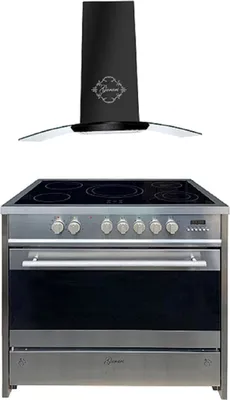 Produktbild von Gurari Elektro-Standherd GCH E 912 X + GCH T 465 90 BL PRIME Dunstabzugshaube 90 cm