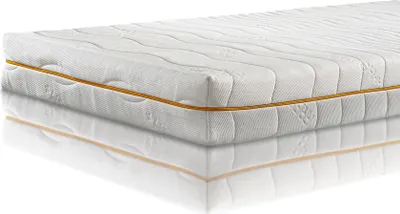 Produktbild von Hochwertiger Doppeltuch Matratzenbezug 90x200 Kernhöhe 17-20cm Ersatzbezug