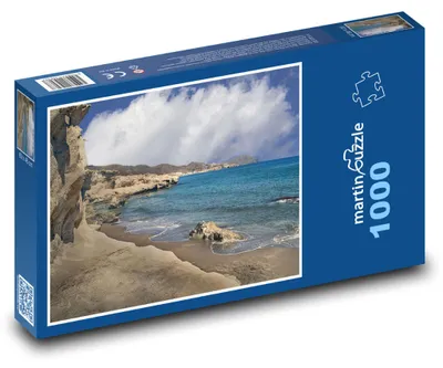 Zdjęcie produktu dla Puzzle 1000 Skalisté wybrzeże nad morzem - martinpuzzle